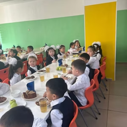 Бастауыш сынып оқушыларының тамақтану барысы